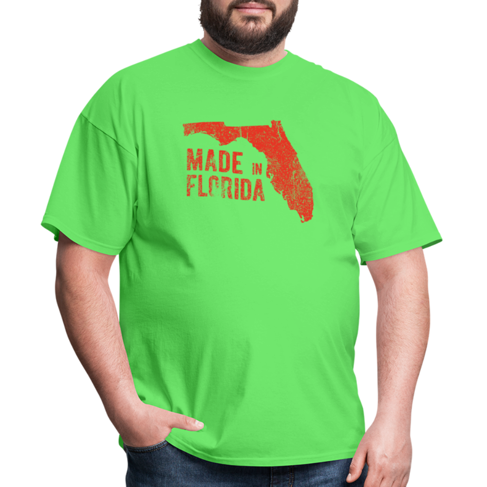 Made in Florida Tee - kiwi