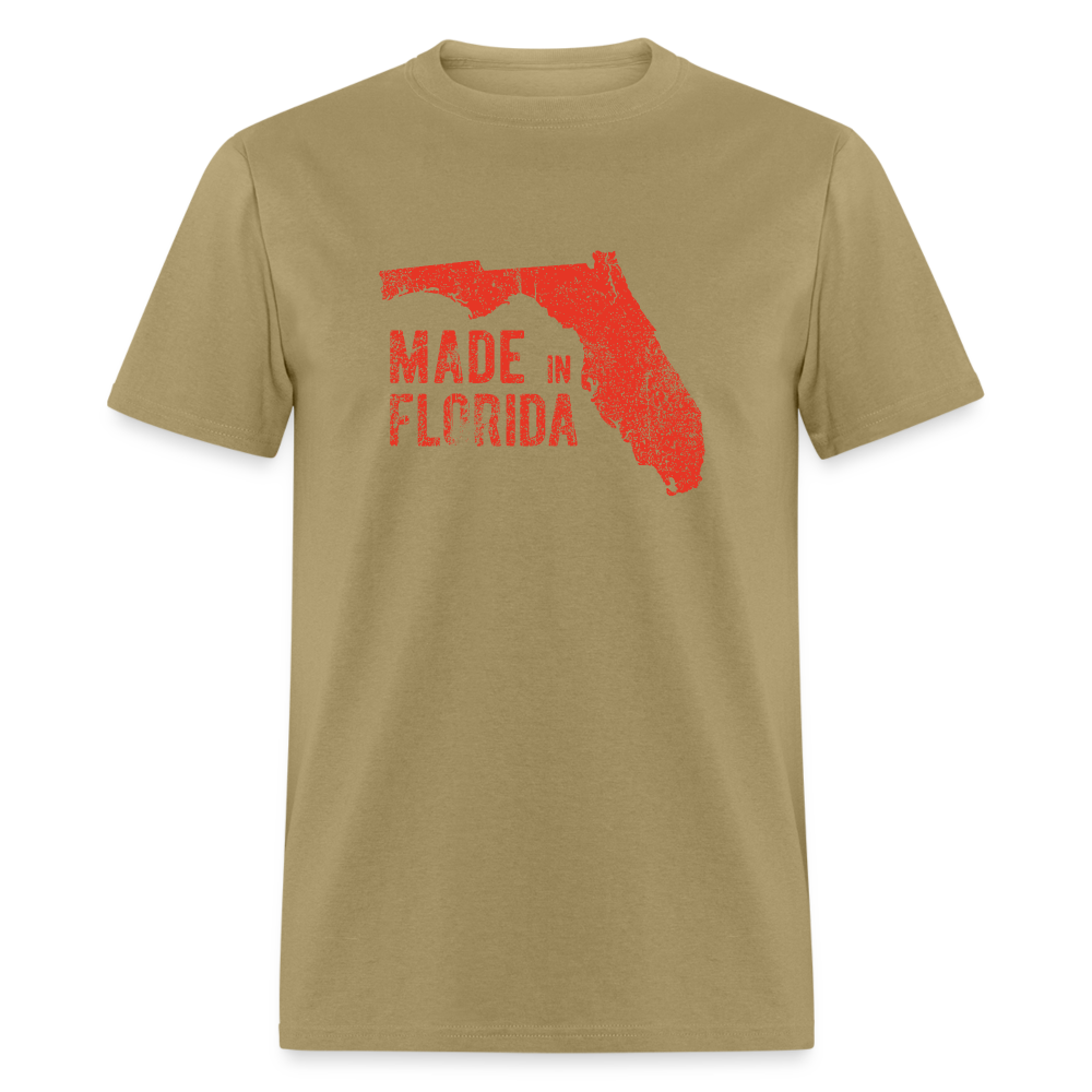Made in Florida Tee - khaki