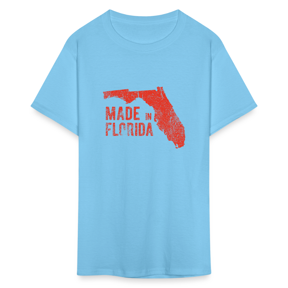 Made in Florida Tee - aquatic blue