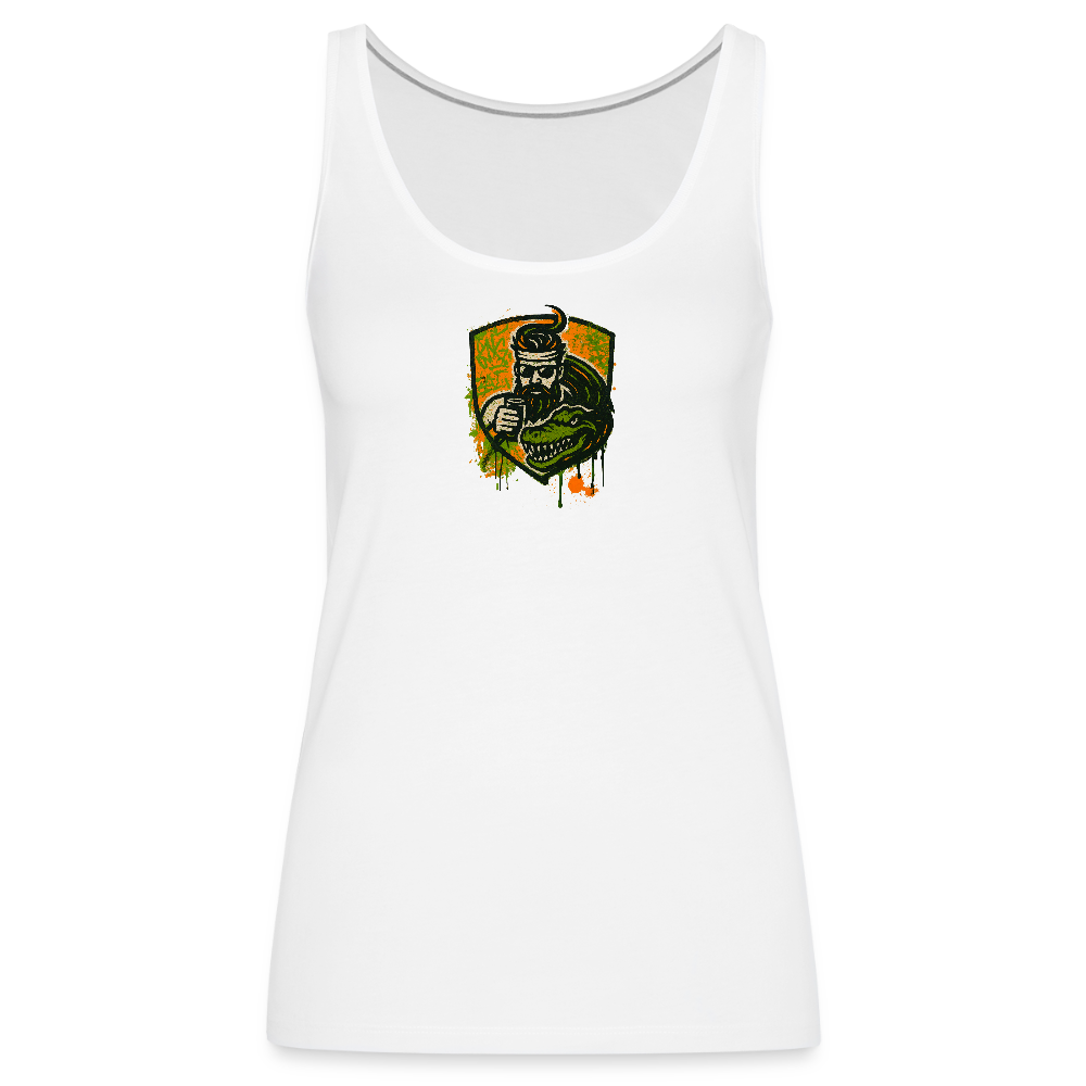 TFMG Women’s Street Team Tank - white