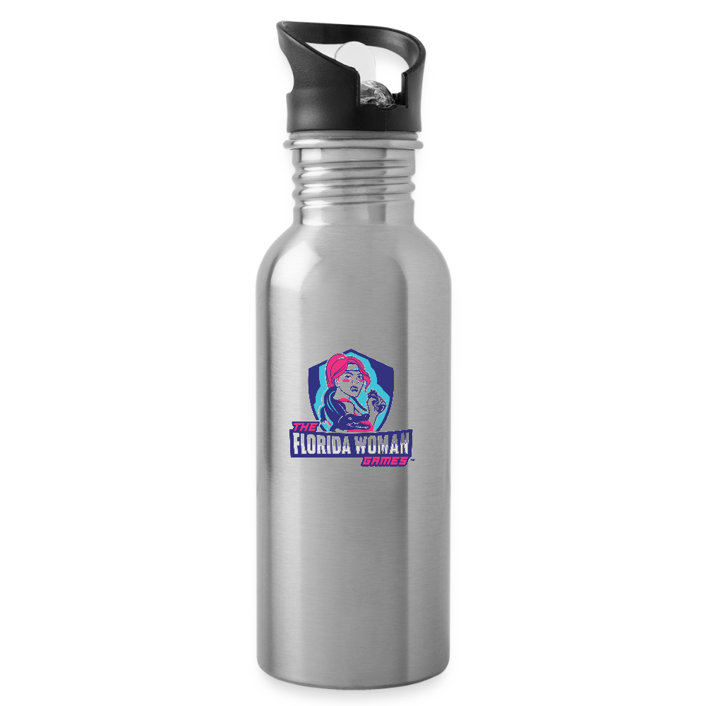 TFWG Fighter Water Bottle - silver