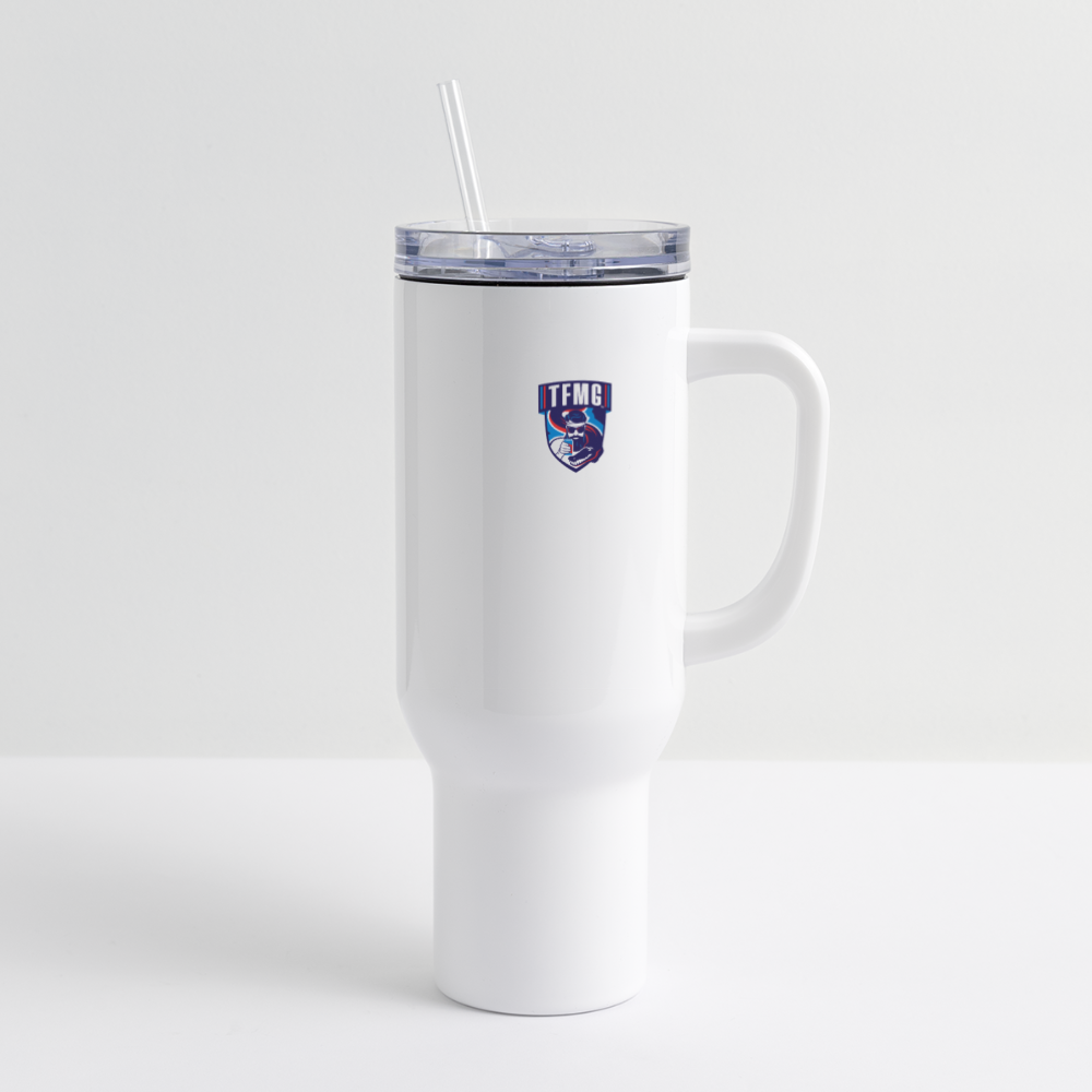 40 oz TFMGl Tumbler - white