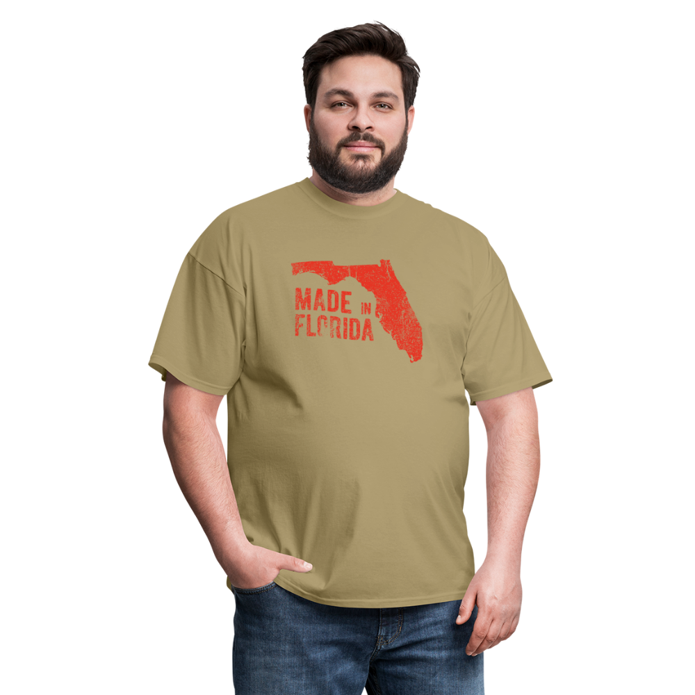 Made in Florida Tee - khaki