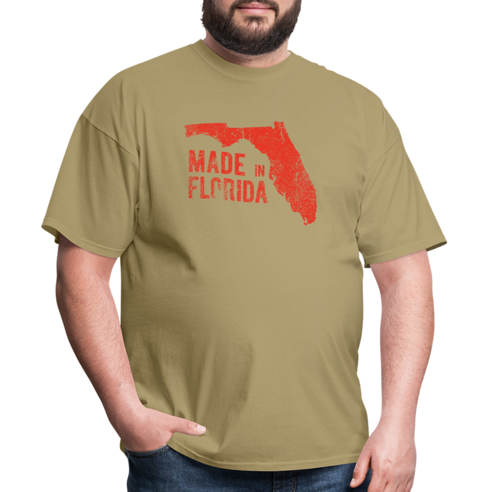 Made in Florida Tee - khaki