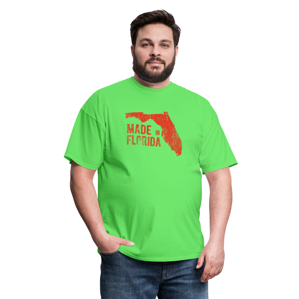 Made in Florida Tee - kiwi
