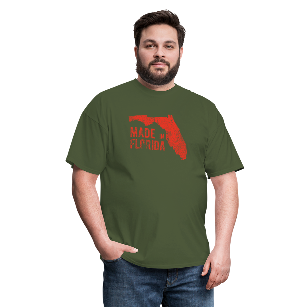 Made in Florida Tee - military green