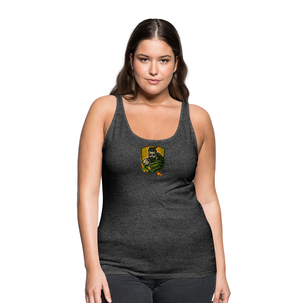 TFMG Women’s Street Team Tank - charcoal grey