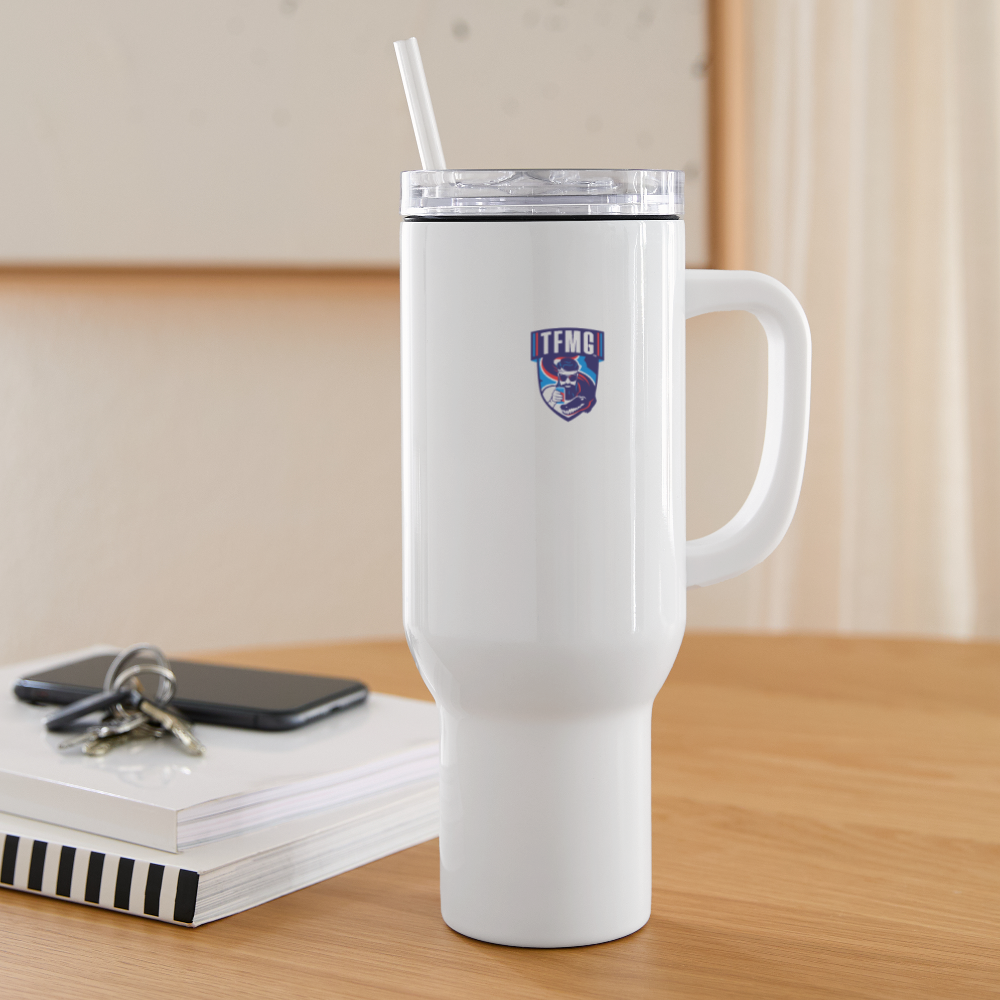 40 oz TFMGl Tumbler - white