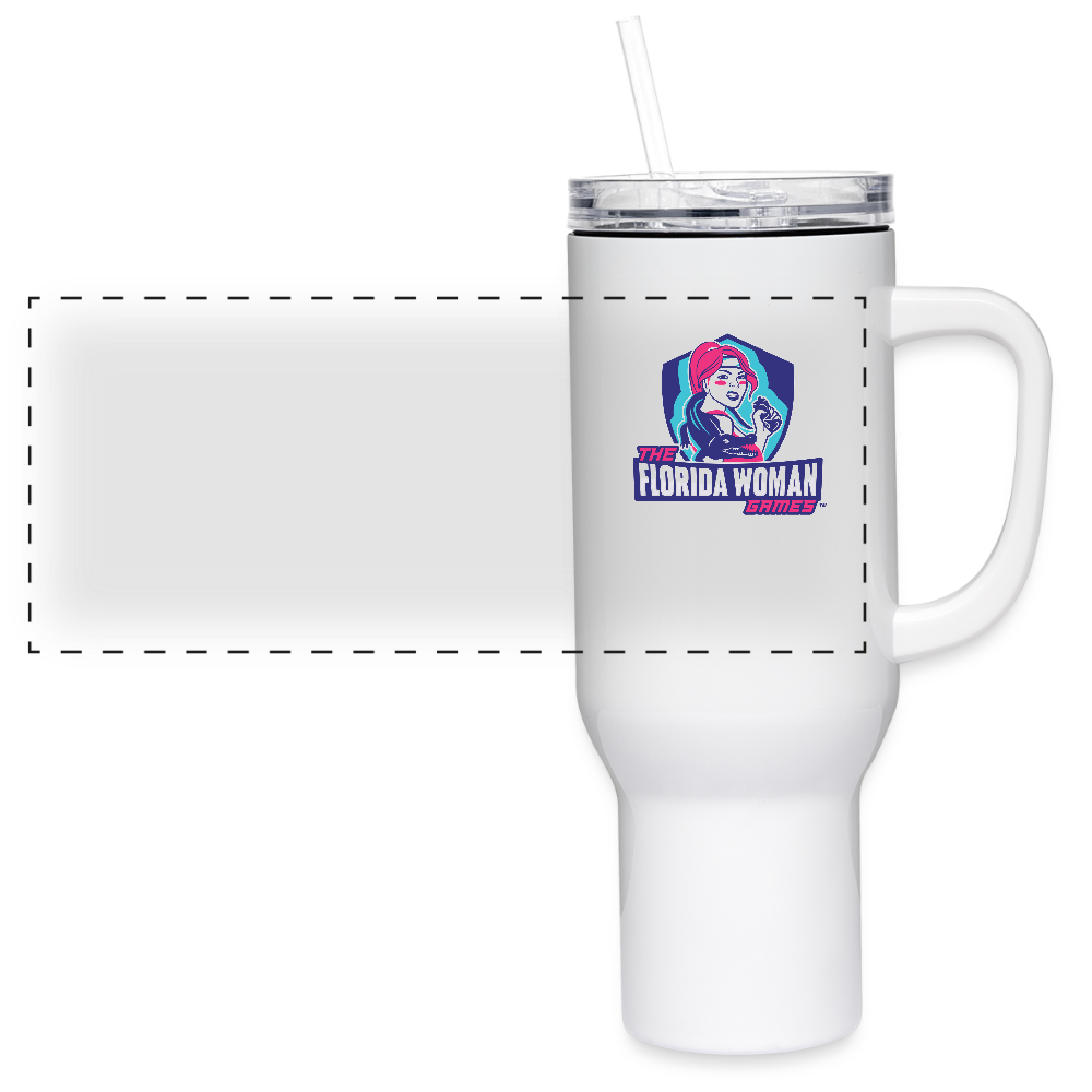 40 oz TFWG Tumbler - white