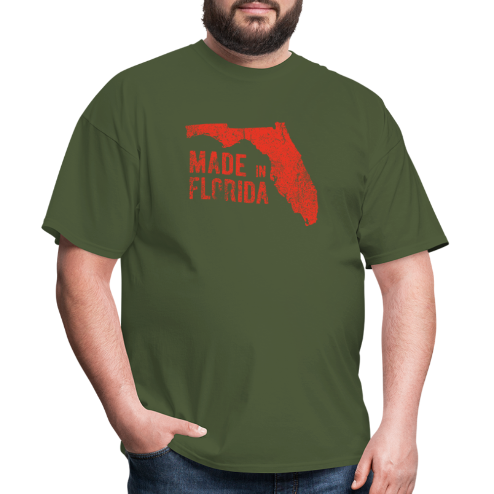 Made in Florida Tee - military green