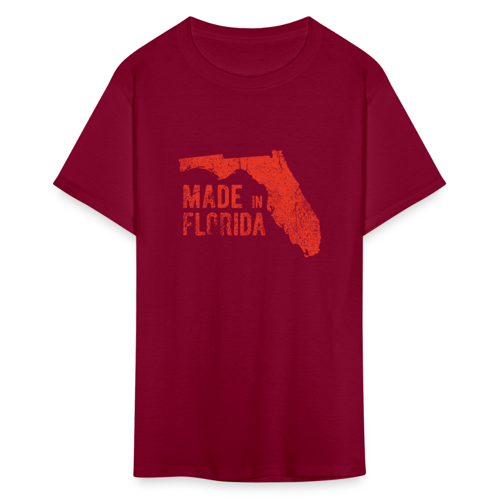 Made in Florida Tee - burgundy
