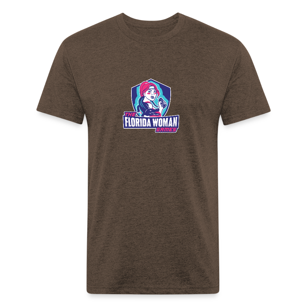 TFWG Pro-Fitted Logo - heather espresso