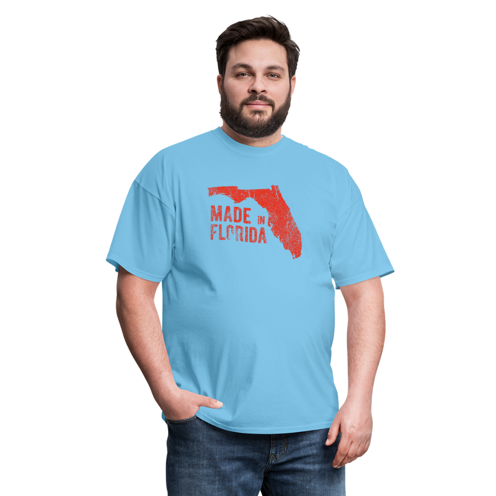 Made in Florida Tee - aquatic blue