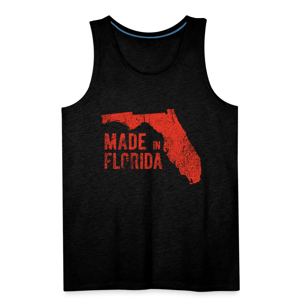 Men’s Made in Florida Tank - charcoal grey