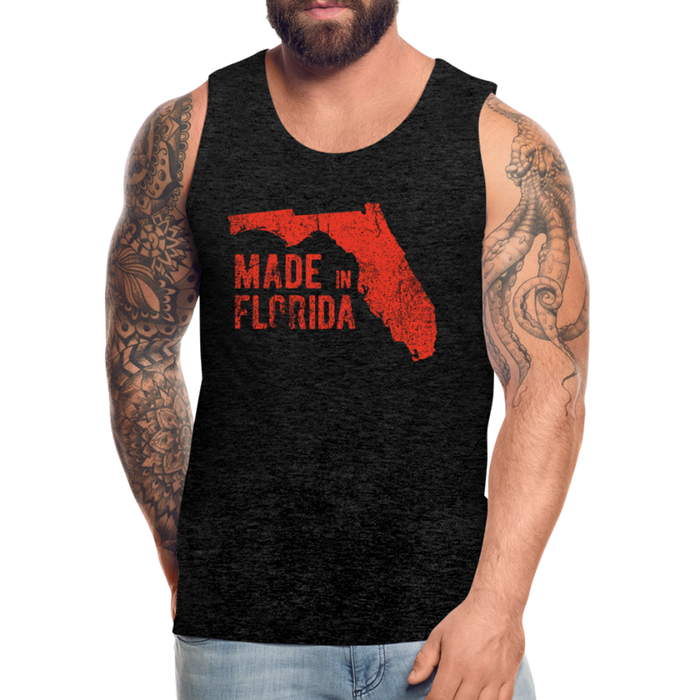 Men’s Made in Florida Tank - charcoal grey