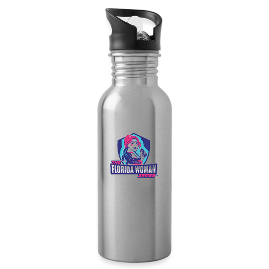 TFWG Fighter Water Bottle - silver
