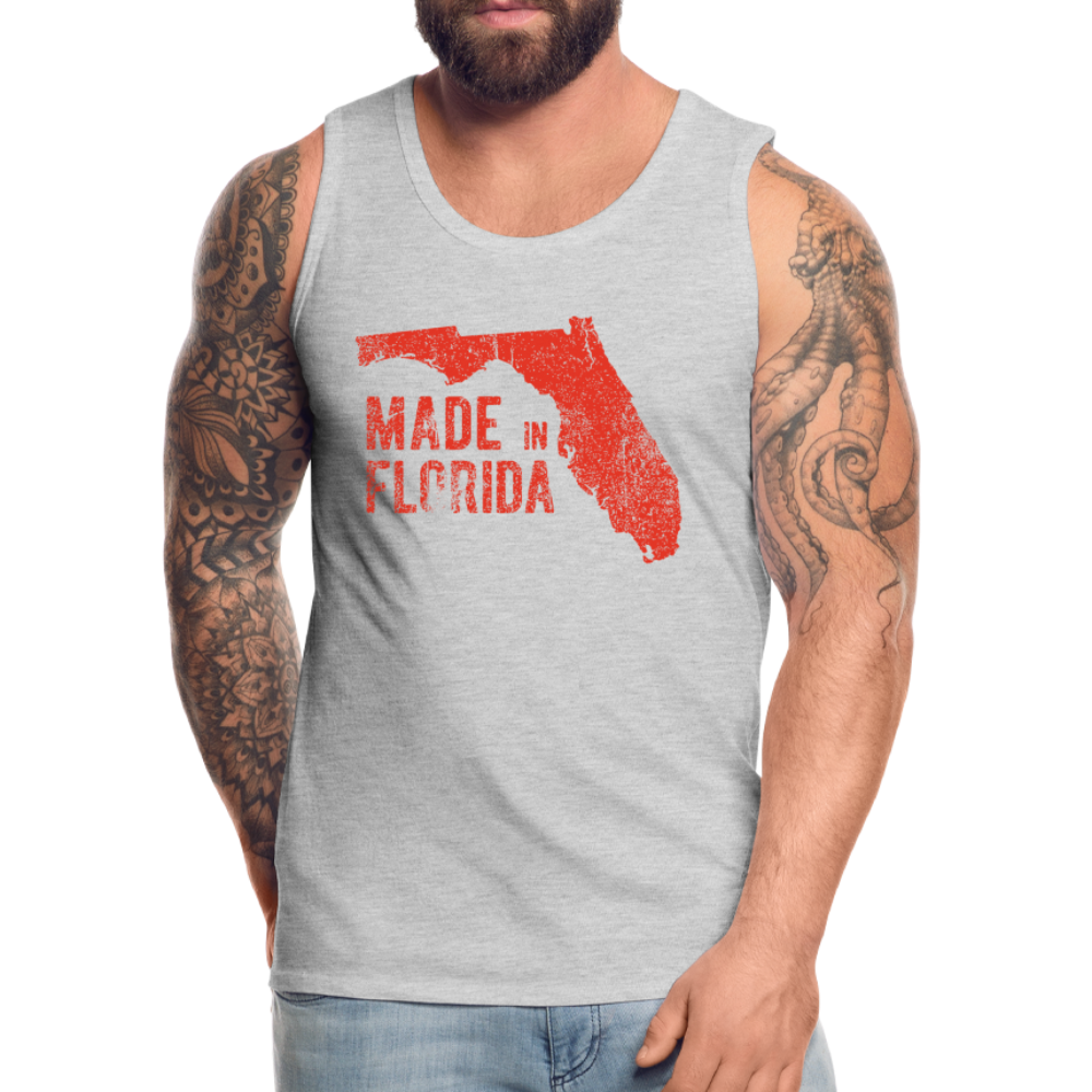 Men’s Made in Florida Tank - heather gray