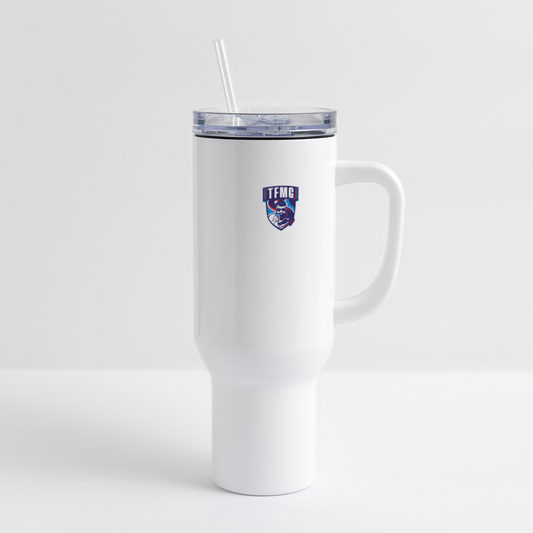 40 oz TFMGl Tumbler - white