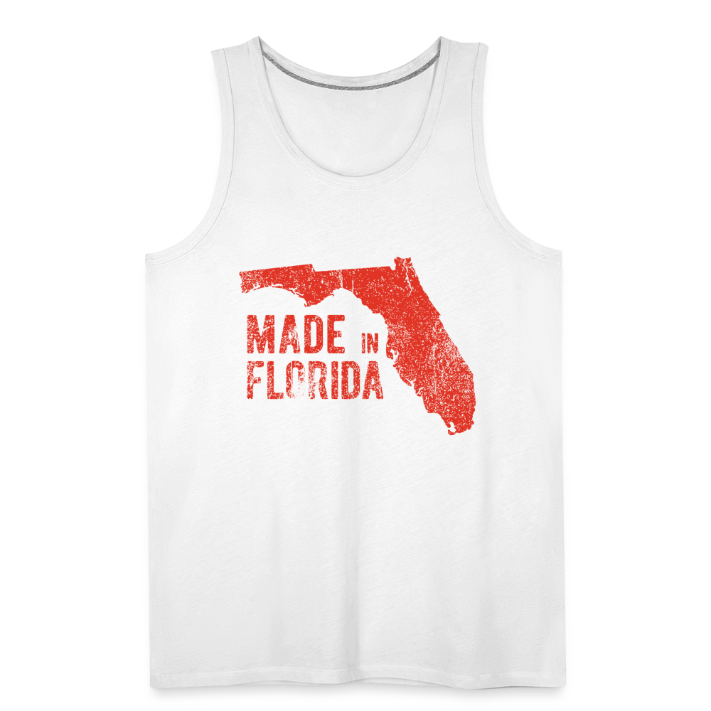 Men’s Made in Florida Tank - white