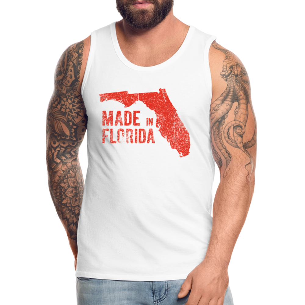 Men’s Made in Florida Tank - white