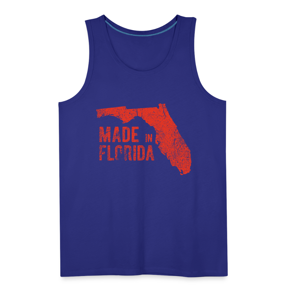 Men’s Made in Florida Tank - royal blue