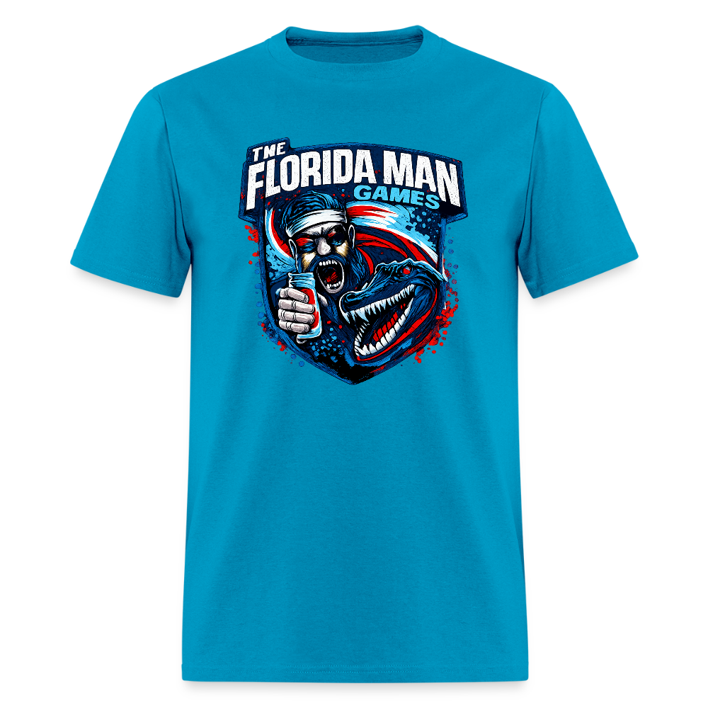 TFMG Wild Man Tee - turquoise