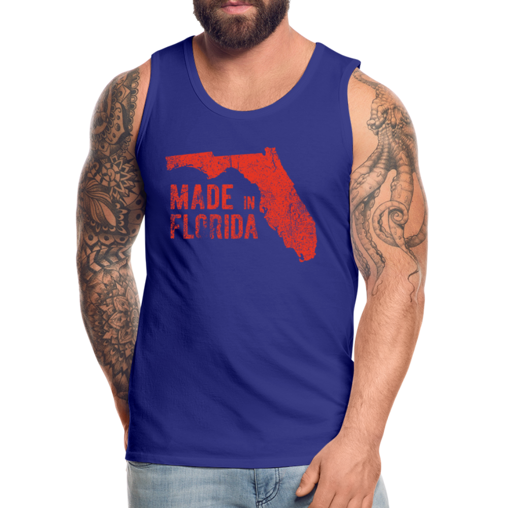 Men’s Made in Florida Tank - royal blue