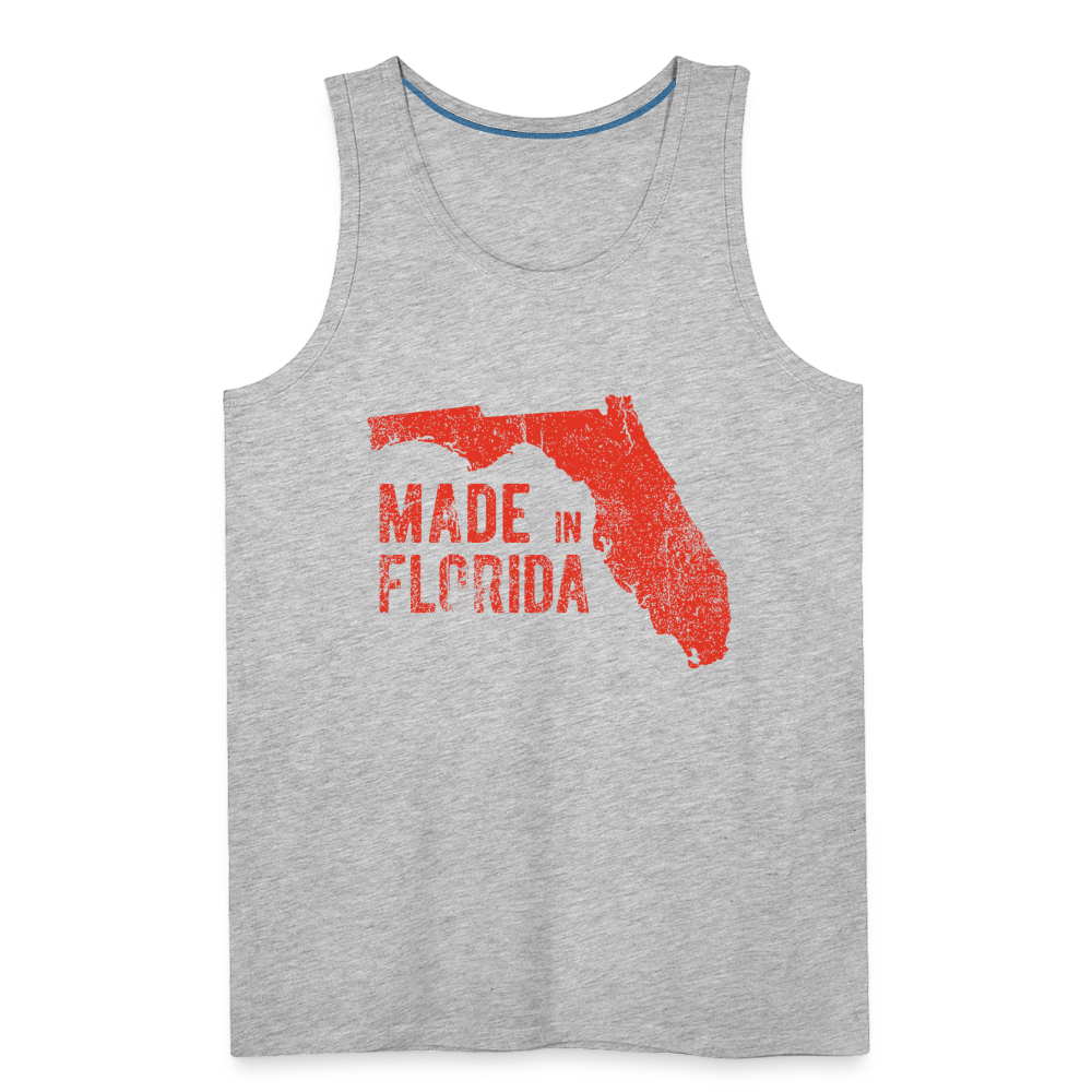 Men’s Made in Florida Tank - heather gray