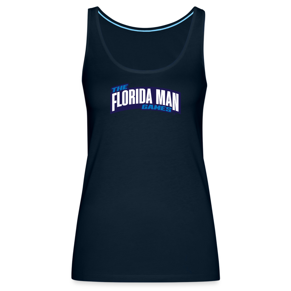 TFMG Women’s Premium Tank Top - deep navy